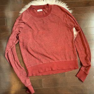 Aritzia TNA crew neck long sleeve top